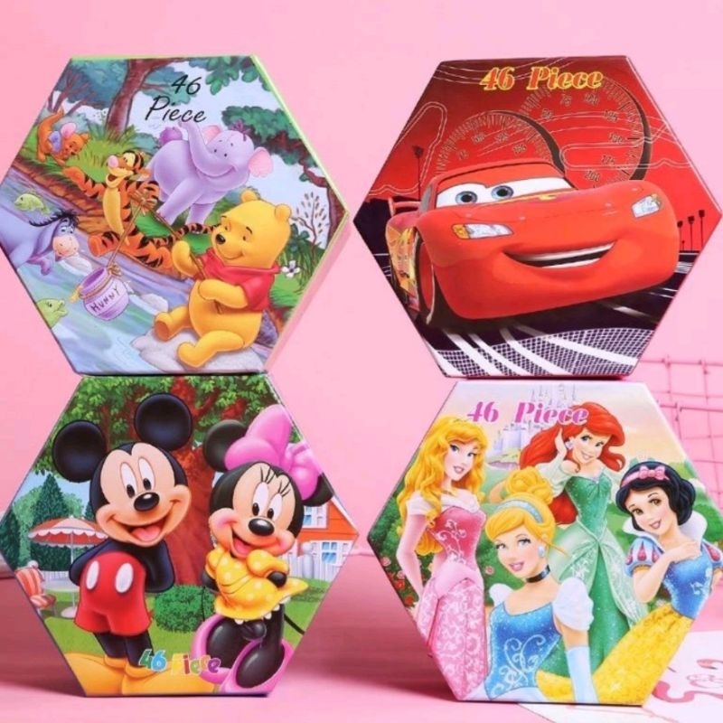

(BISA COD) Crayon Set 46 Warna Karakter