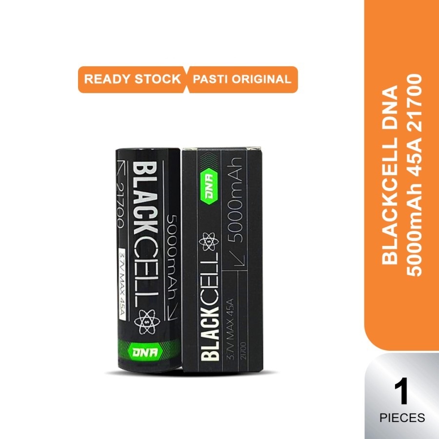 BLACKCELL DNA 5000MAH 45A 21700 BATTERY - ORIGINAL BATERAI BLACKCELL DNA