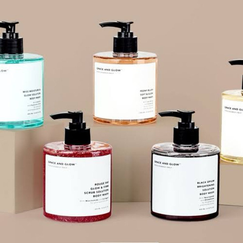 Grace and Glow Body Wash, Body Lotion (NEW)