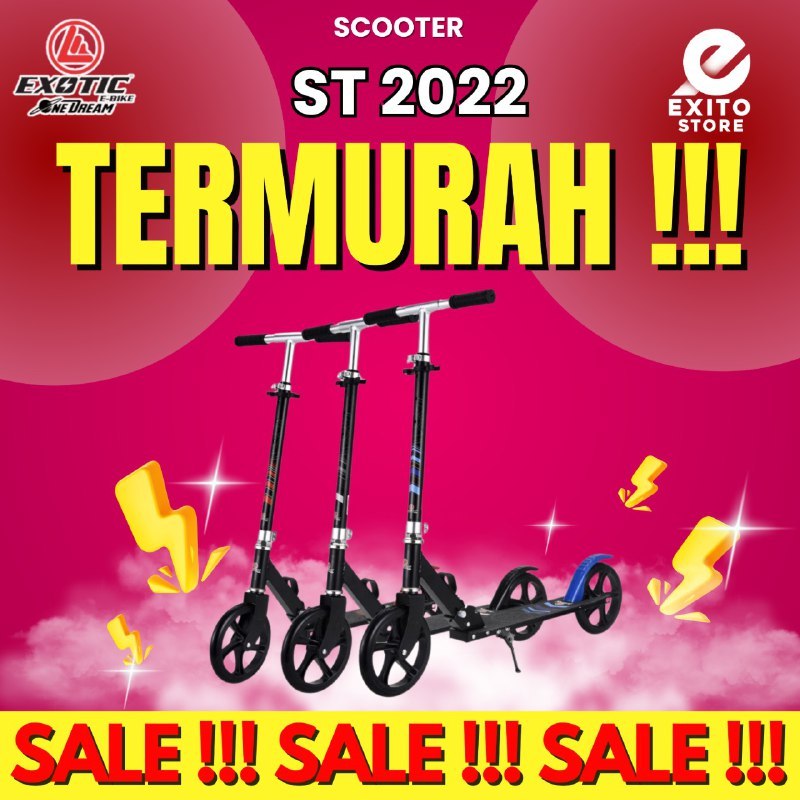 Exotic  Scooter Skuter ST 2022 SCOOTER ALLOY ET-ST2022