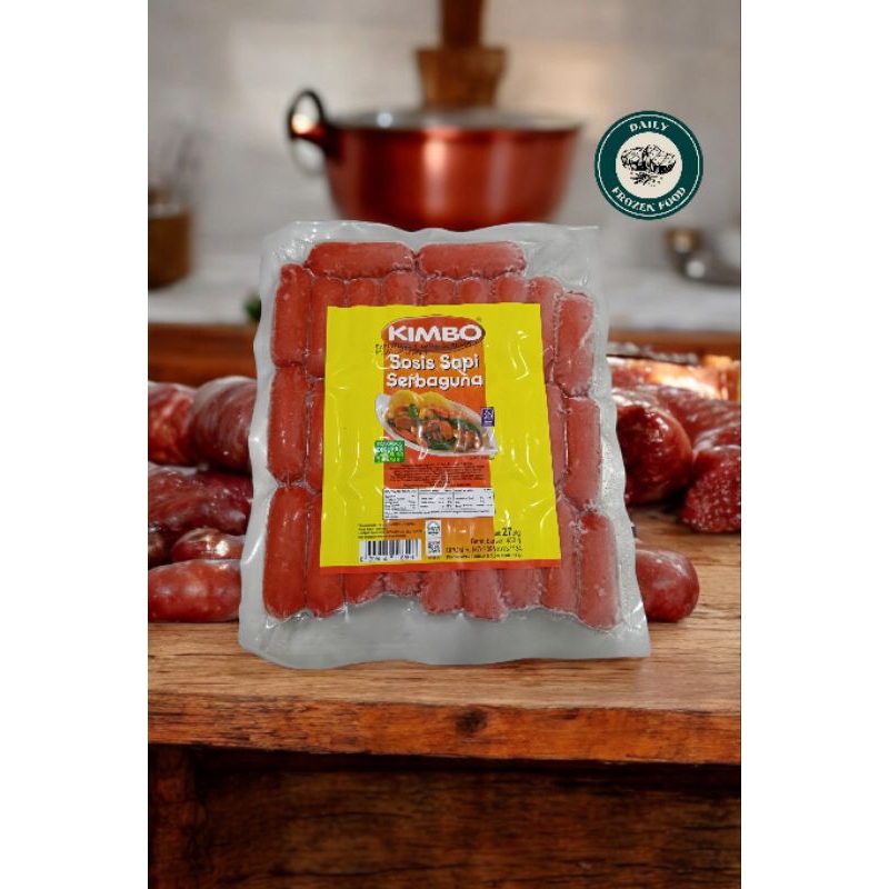 

Kimbo Sosis Sapi Serbaguna Mini 450gr & Kimbo Sosis Bratwurst Cocktail 450gr /Kimbo /Kimbo Sosis Sapi /Kimbo Sosis Mini / Kimbo Cocktail / Kimbo Bratwurst
