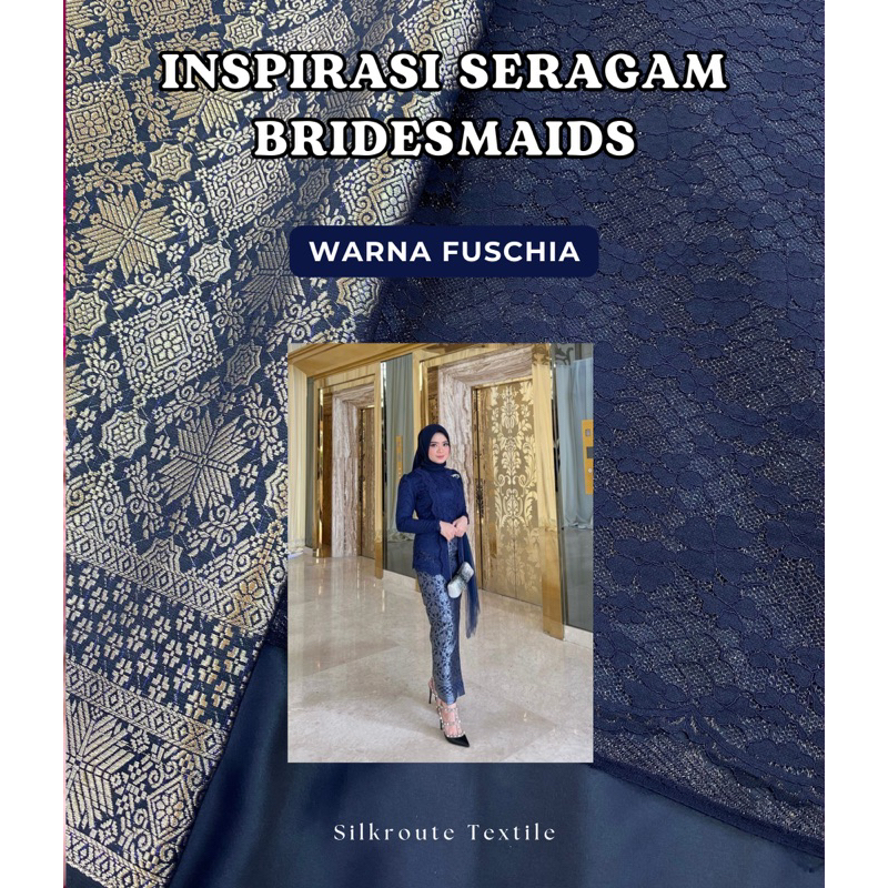 Paket lengkap bridesmaid/seragam bridesmaid/ seragam keluarga