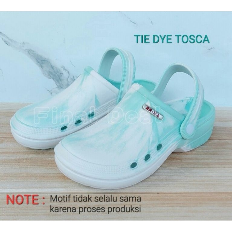 KODE S49K Sandal Baim Motif Tie Dye Sendal Kodok Sandal Medis Sandal Chef