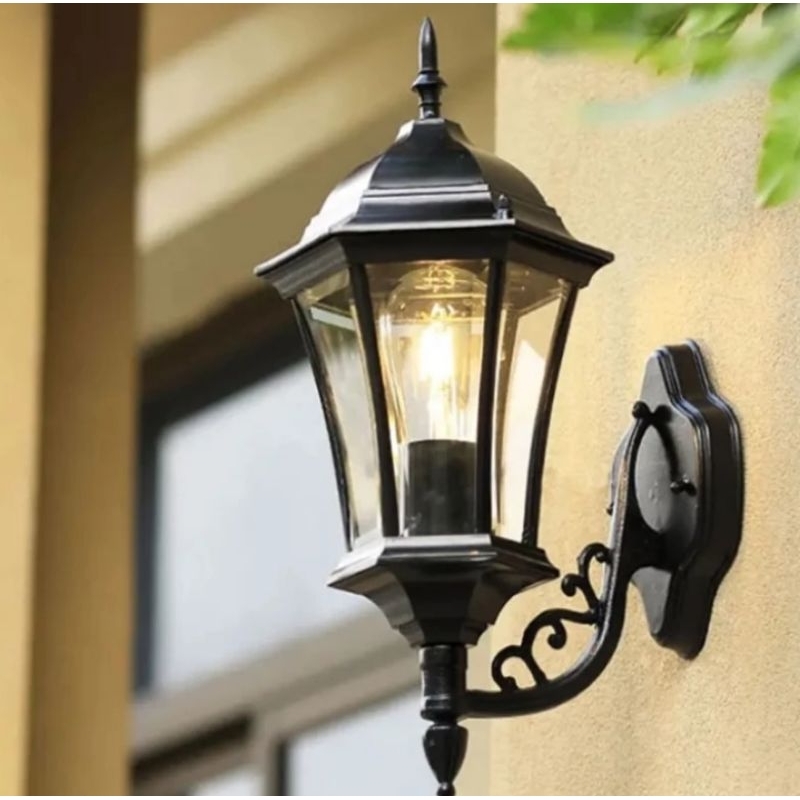 lampu dinding outdoor klasik