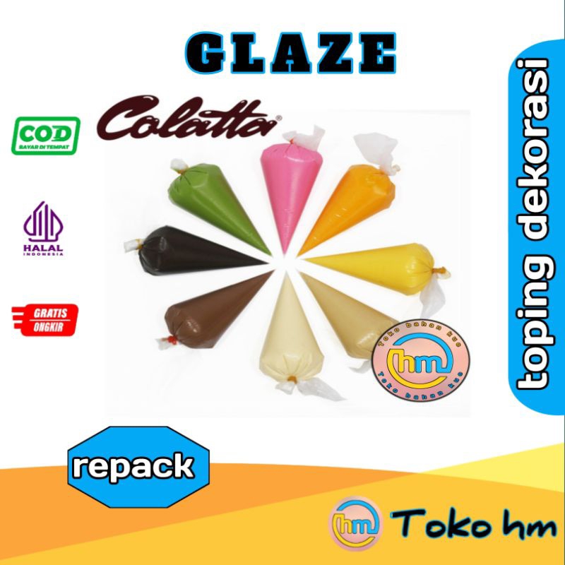 

COLATTA GLAZE / Topping Donat ( REPACK) 100gr dan 250gr