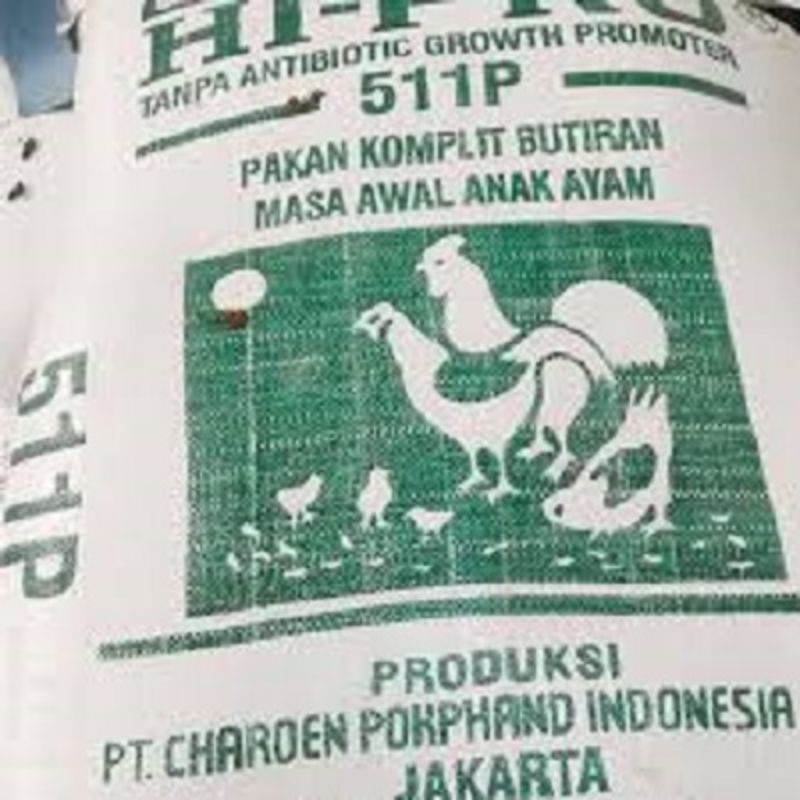 (GROSIR) PAKAN AYAM 511-P - PAKAN ANAK AYAM - MINIMAL 10KG