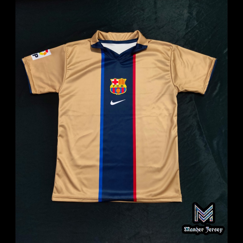 JERSEY BARCELONA 2001 FULL PRINTING