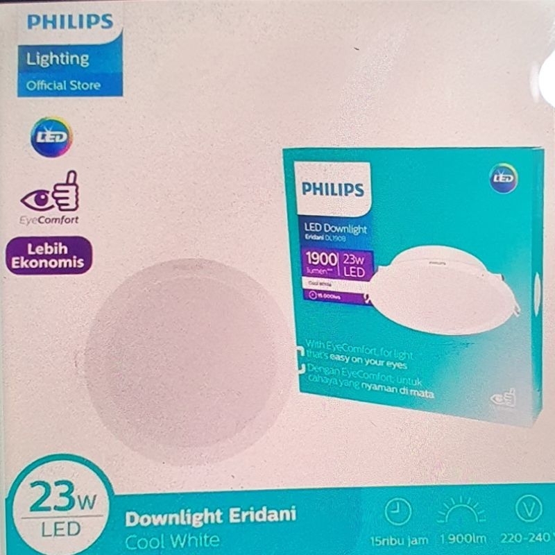 PHILIP DOWNLIGHT LED ERIDANI 23W PUTIH
