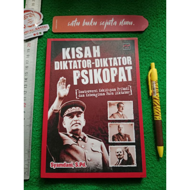 Buku Kisah Diktator-diktator Psikopat by Syamdani S. Pd.