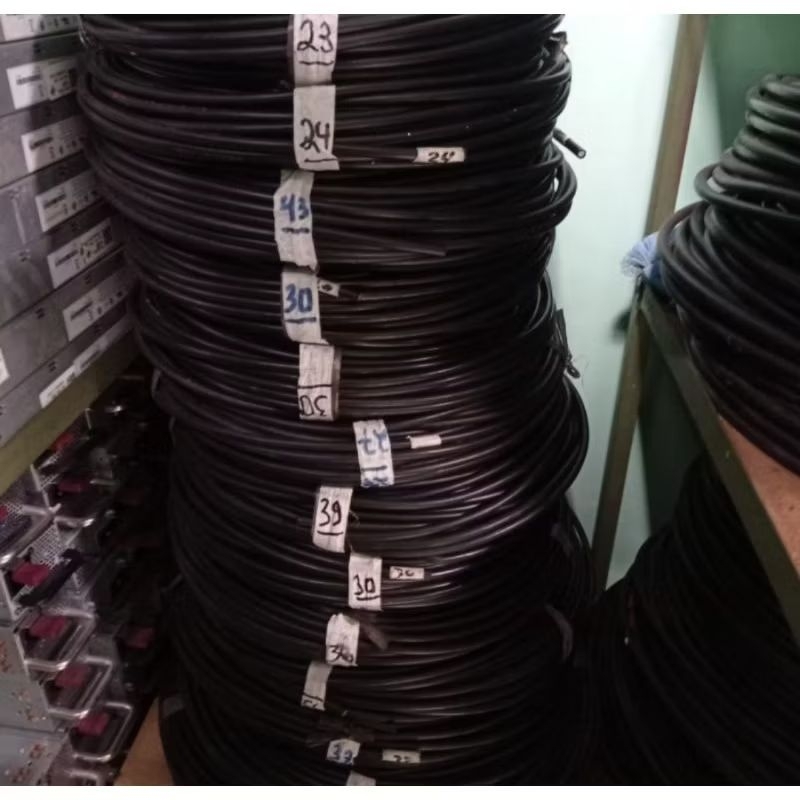 Kabel coaxial 5D Kingsignal 50ohm lengkap konektor untuk modem