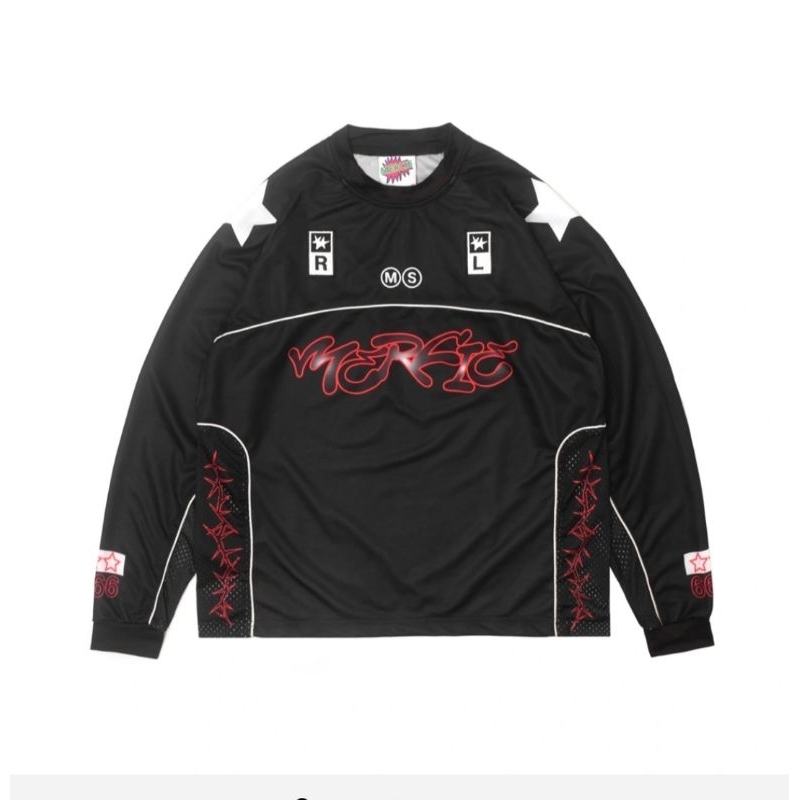 jersey mercie - racing jersey 00  black