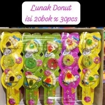 

Permen lunak bentuk Donut isi 30pcs