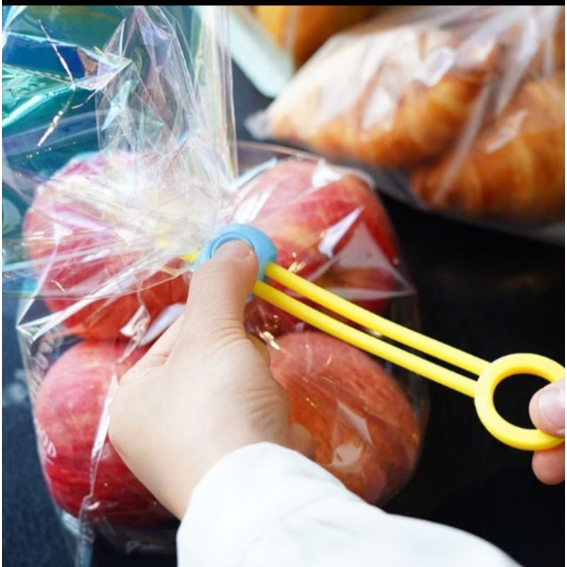 Klip Penyegel Makanan Kabel Pengikat Makanan Klip Pengikan Plastik Makanan Tali Pengikat Sealer Plas