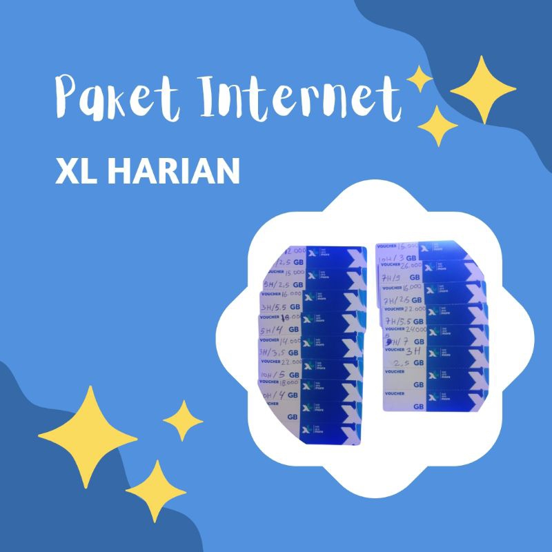 Paket Internet XL Harian 7 Hari Termurah