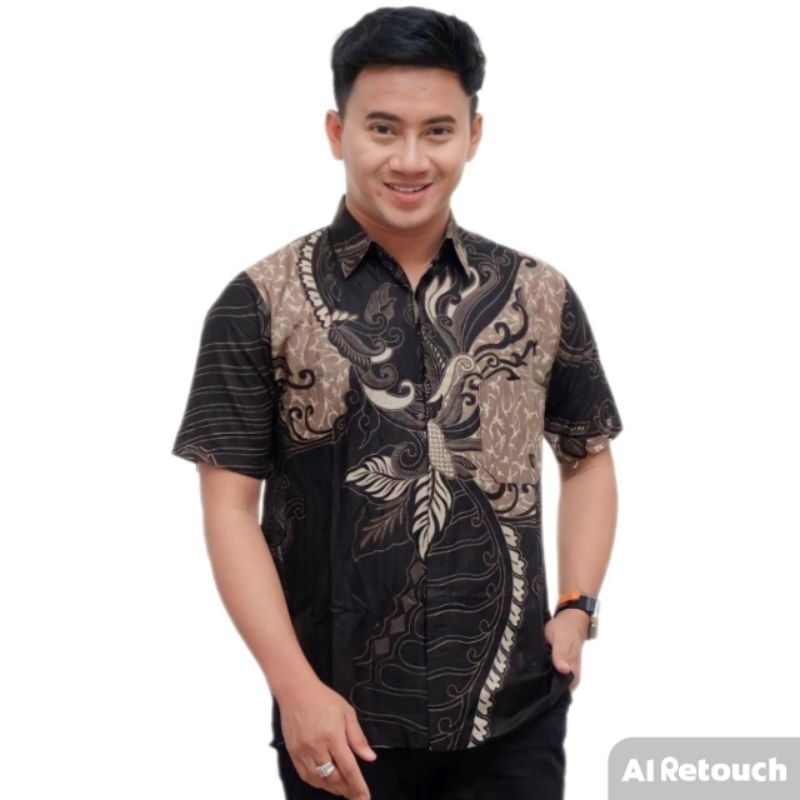 Kemeja Batik Pria Lengan Pendek Modern Kemeja Batik Pria Lengan Pendek Motif Terbaru Kemeja Batik Le
