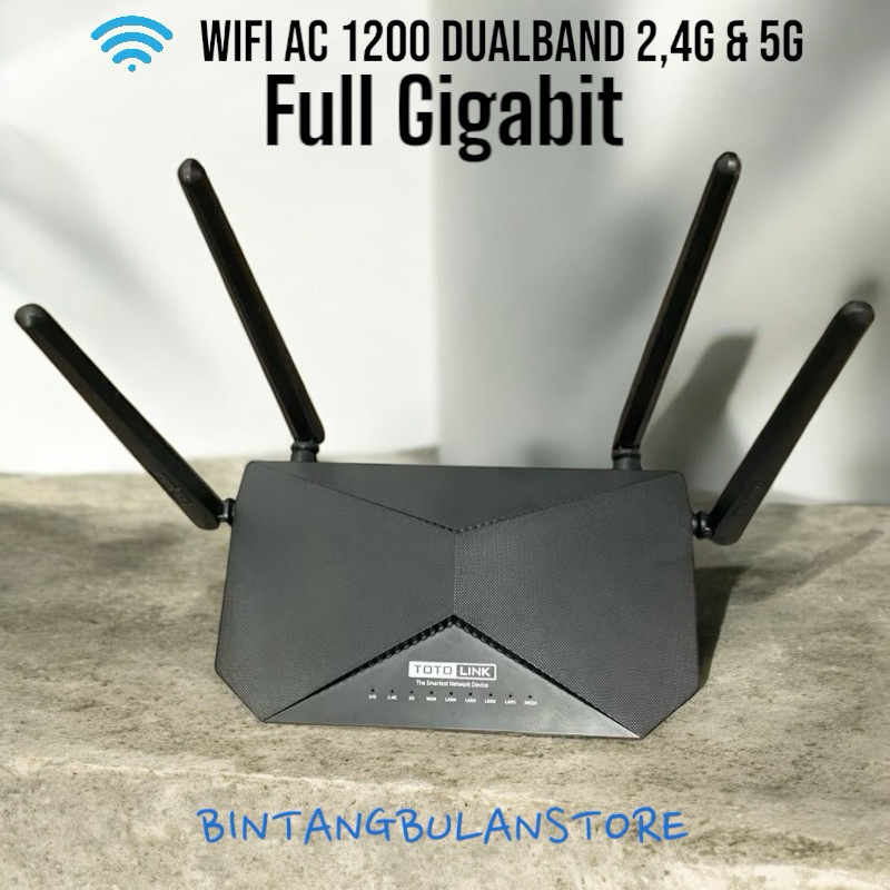Router totolink A3002R dualband gigabit AC1200