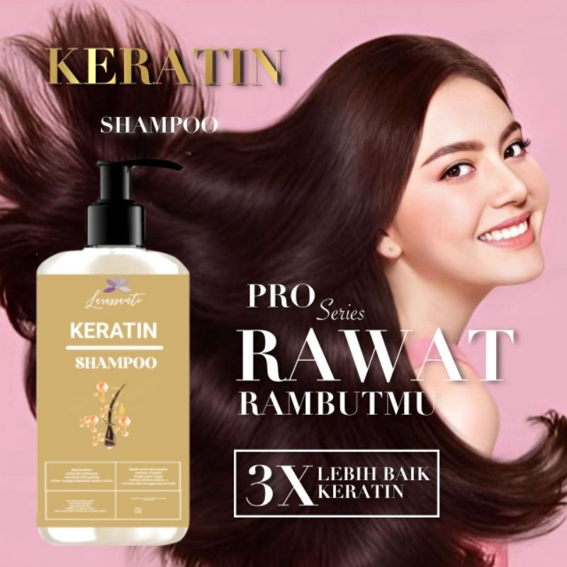 SHAMPO SMOOTH KERATINE PERWATAN RAMBUT WARNA RAMBUT SMOOTHING 500ML