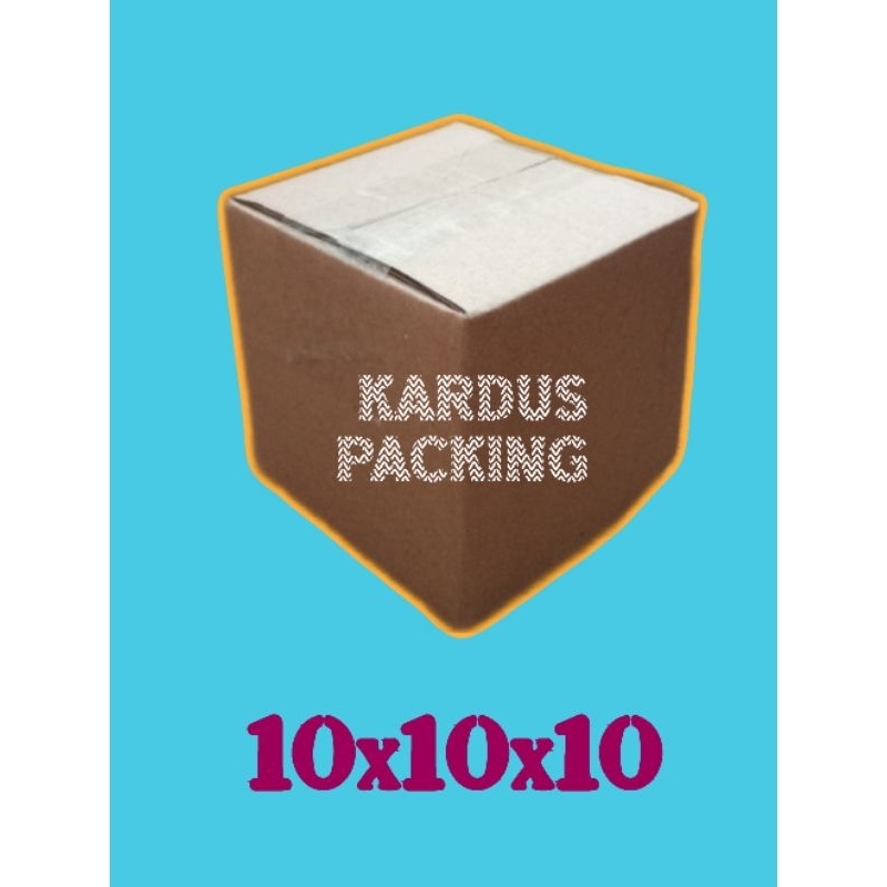 

karton box UK.10x10x10 kardus packing #kardus kecil#kardus