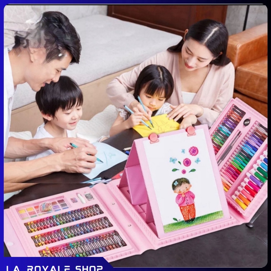 

Super Sale Crayon Art Set 1528PCS Crayon Pensil Warna Lengkap 1528PCS Alat Menggambar Melukis