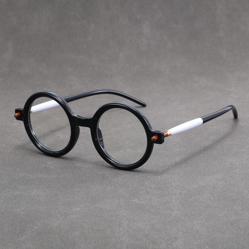 Kacamata/Frame Bulat 8710 Unik Size 48.20.150/Kacamata Minus,Photocromic,Bluecromic,Radiasi Blueray,