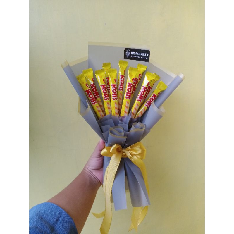 

Buket Snack rolls isi 11