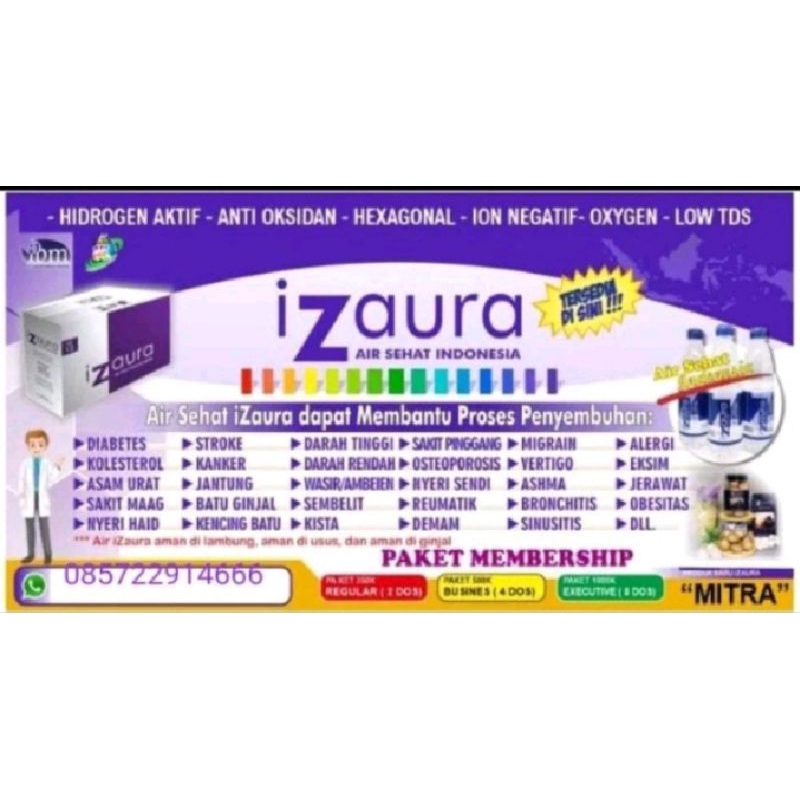 

air Izaura 4 dus penyembuhan