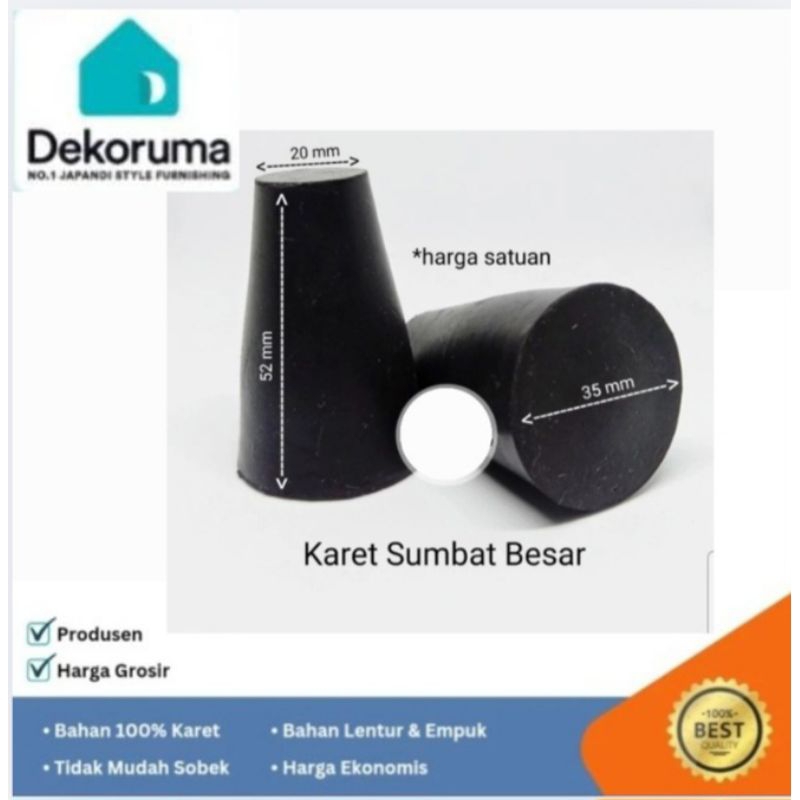 Karet Sumbat Bak Besar