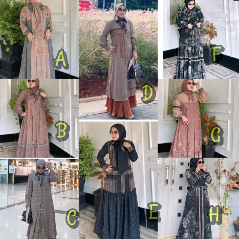 gamis syar'i lva premium