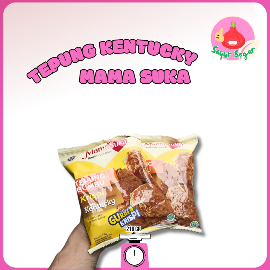 

Sayur Segar - MamaSuka Tepung Krispy Kentucky 210 gr / Krispy Flour