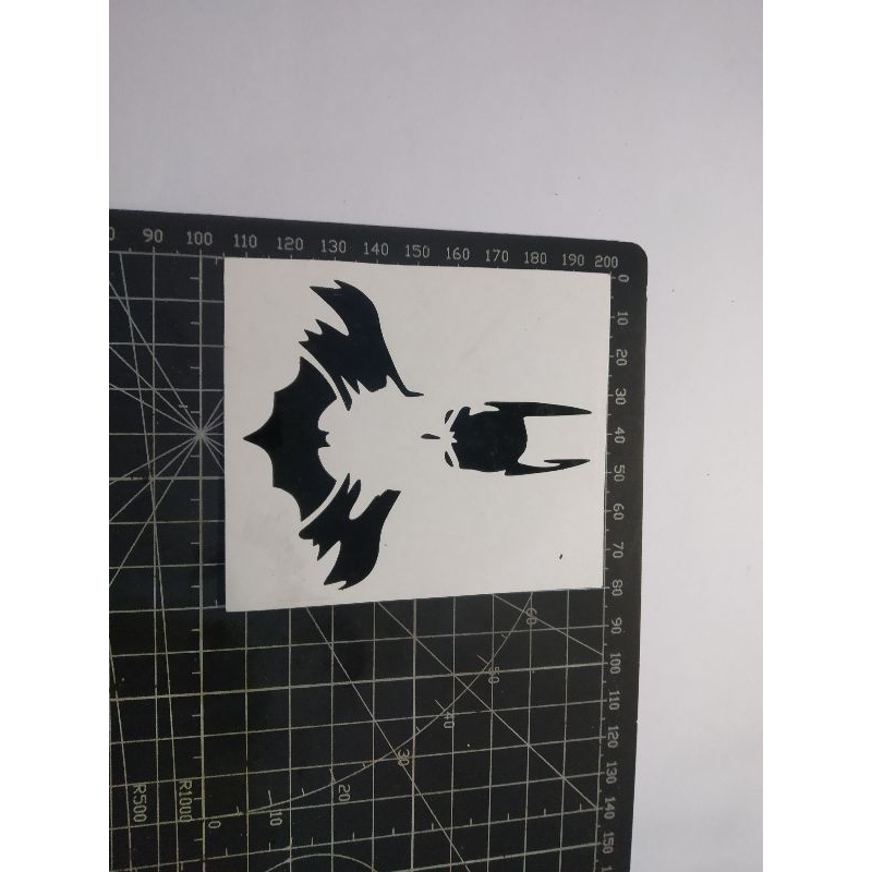 

stiker cutting batman