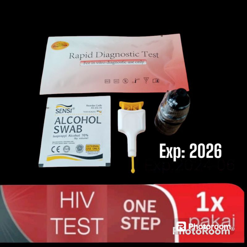 HIV 12 akurat mandiri | uji HIV Test kit