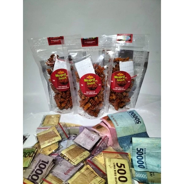 SNACK BUCIN [ SNACK BERHADIAH ] SNACK BERHADIAH UANG DAN EMAS