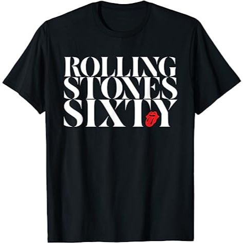 BAJU KAOS Official Rolling Stones Sixty T-Shirt