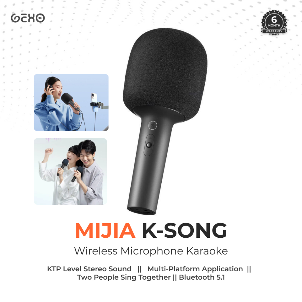 Xiaomi Mijia K-Song Microphone Karaoke Wireless Bluetooth Speaker KTV