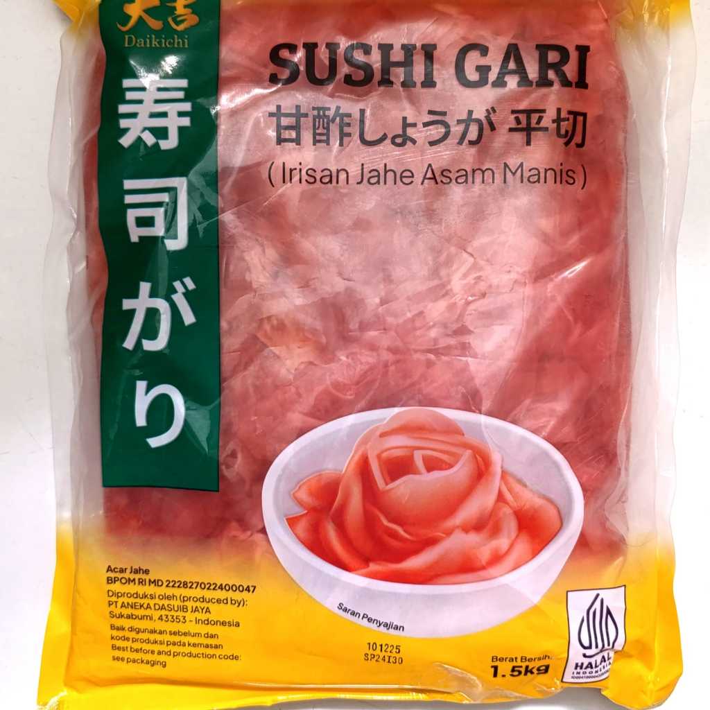 

Sushi gari pink/ acar jahe