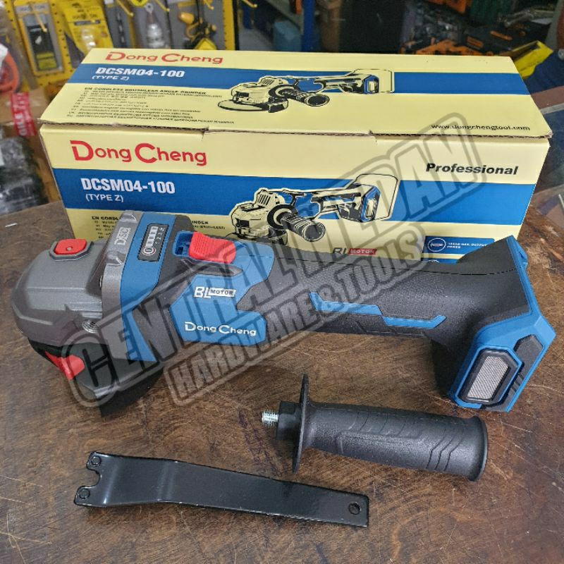 MESIN GERINDA 4" BRUSHLESS GRINDER DONGCHENG DCSM04-100 Z VARIABLE SPEED BARE UNIT ONLY DCA DCK CORD