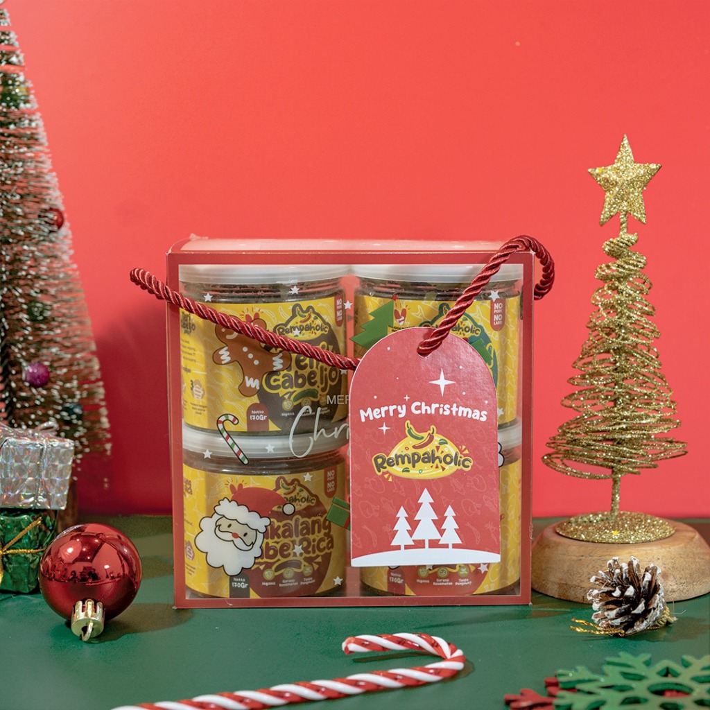 

Rempaholic - Hampers Natal All Varian Sambal Rempaholic Isi 4