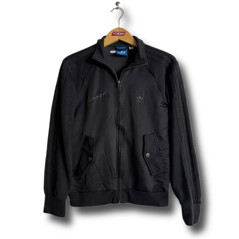 TRACKTOP ADIDAS VESPA ORIGINAL no firebird superstar palmeiras blackwhite hitam putih bw