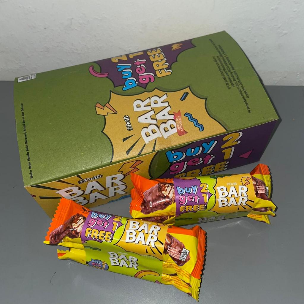 

PROMO DELFI BAR BAR 18GR 1 BOX 8 BUNDLE BUY 2 GET 1