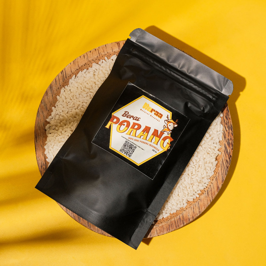 

Beras Porang Murah Naraa Shirataki / Konjac Rice 50gr