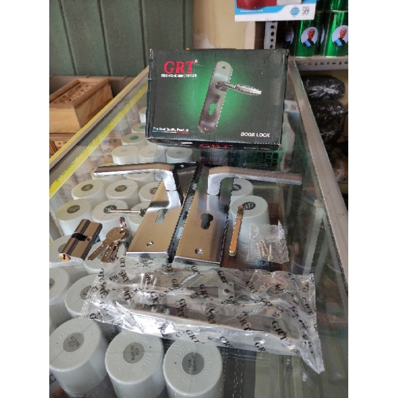 KUNCI PINTU TANGGUNG  GAGANG PINTU KOTAK GRT