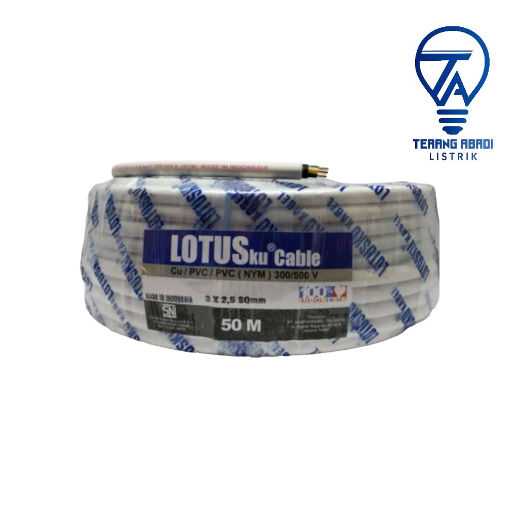 KABEL NYM LOTUS 3 X 2,5 50 YRD