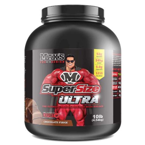 MAXS SuperSize Ultra 10 Lbs - Ultimate Mass Gainer Protein Suplemen Susu Penambah Berat Badan