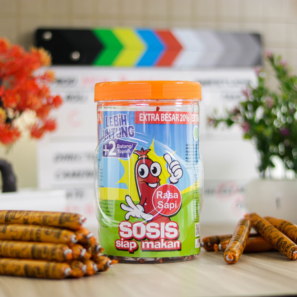 

Sosis So Nice Siap Makan Kemasan Toples Isi 24 Pcs