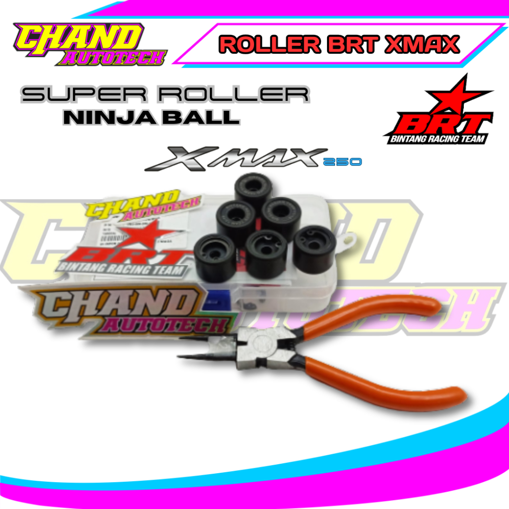 ROLLER NINJA BALL BRT XMAX 250 SUPER ROLLER NINJA BALL BRT X MAX ROLLER XMAX 250 ROLLER RACING XMAX