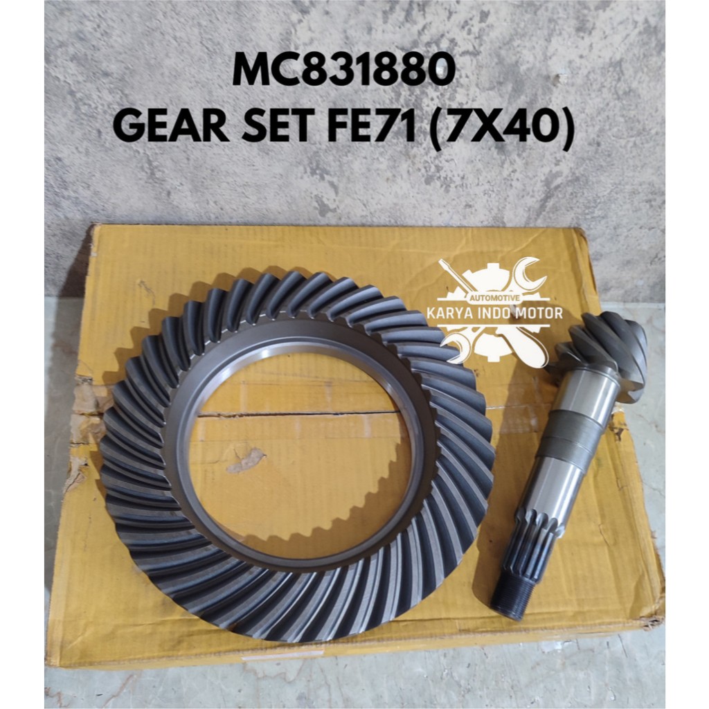 GEAR SET / GIGI GARDAN CANTER PS110 TURBO 110PS 7X40 ORIGINAL MC831880