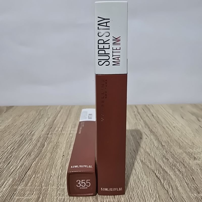 [Original, 355] Maybelline Superstay Matte Ink Liquid Matte Lipstick 355 Shaker