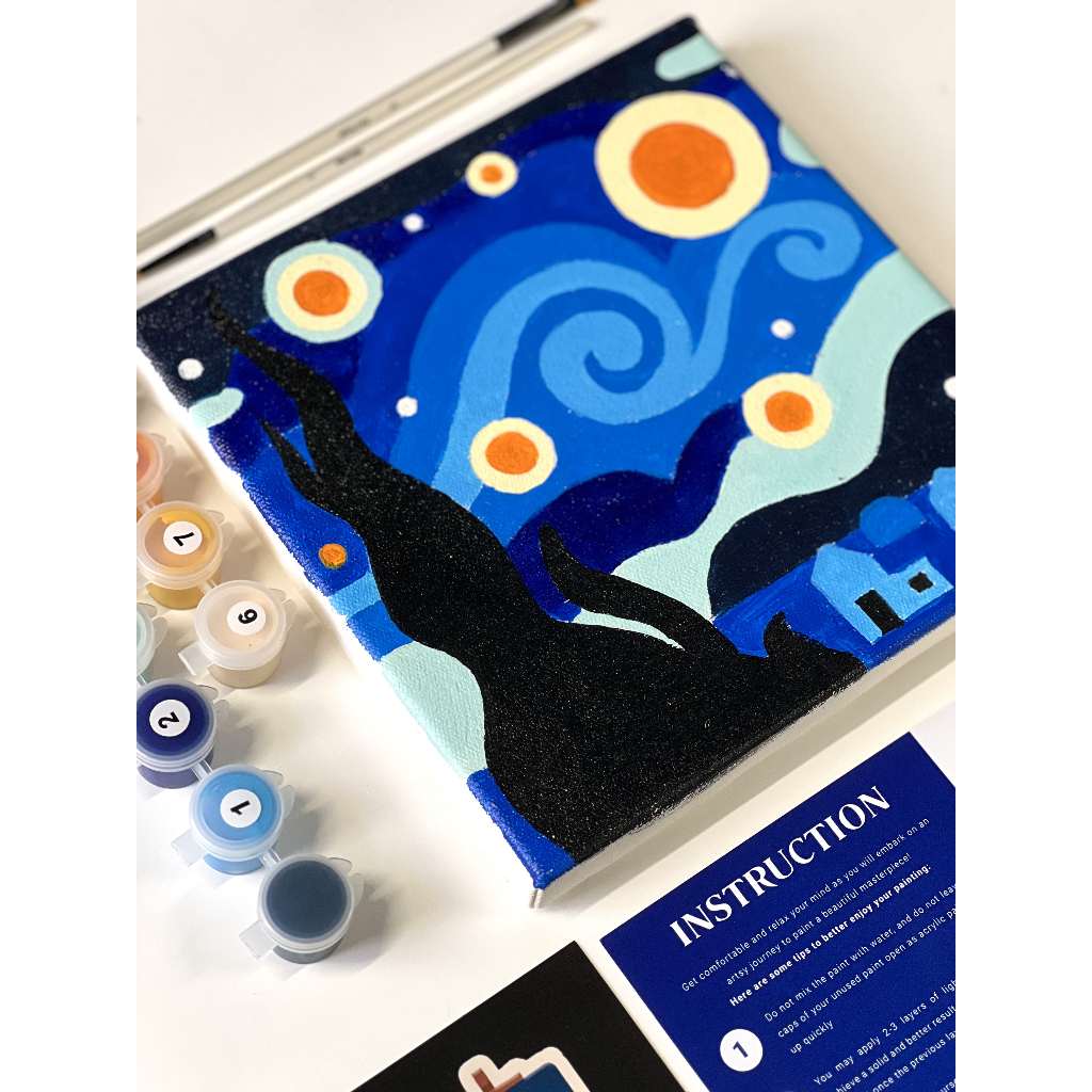 

Bartega Paint By Number Kids - Starry Night