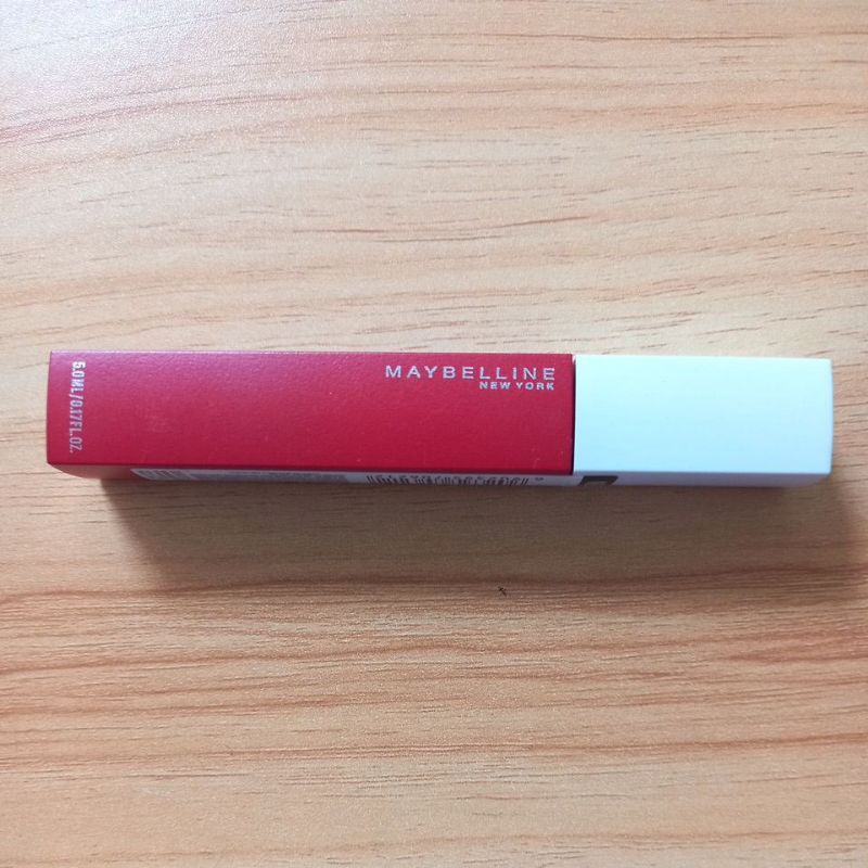 MAYBELLINE Superstay Matte Ink City Liquid Lipstick 375 Peacekeeper (Exp. 03/27)