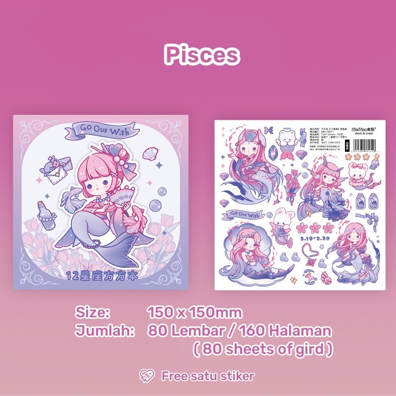 

Notebook Karakter Star Sign Buku Jurnal Kartun Free Stiker Korea Buku Tulis Catatan Harian Utk Diary Scrapbook Anak